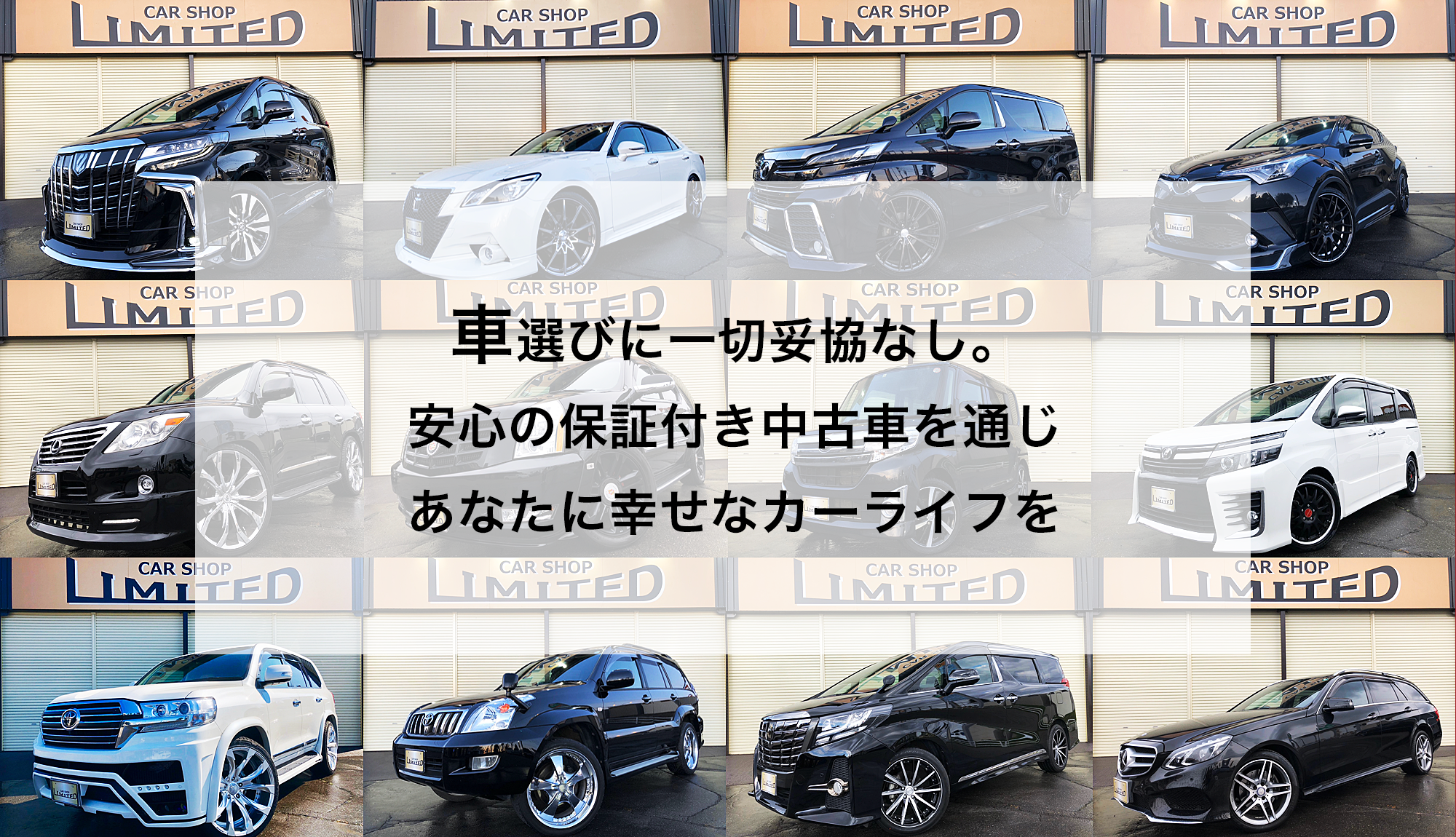 車選びに一切妥協なし